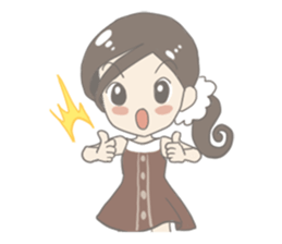 Brownie,  sweety  sister. sticker #10898814