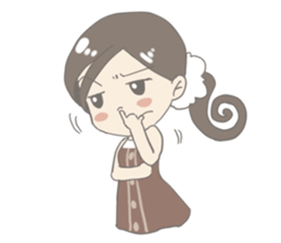 Brownie,  sweety  sister. sticker #10898815