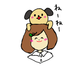 Su-chan and animals sticker #10899331