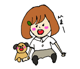 Su-chan and animals sticker #10899332