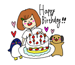 Su-chan and animals sticker #10899335