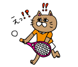 TENNIS CAT'S sticker #10899663
