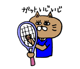 TENNIS CAT'S sticker #10899668