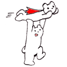 White Bear Heroes World sticker #10899896