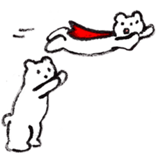 White Bear Heroes World sticker #10899897