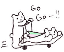 White Bear Heroes World sticker #10899898