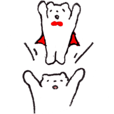 White Bear Heroes World sticker #10899899