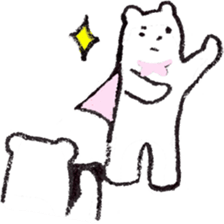 White Bear Heroes World sticker #10899902