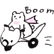 White Bear Heroes World sticker #10899904