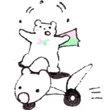 White Bear Heroes World sticker #10899905