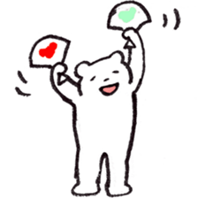 White Bear Heroes World sticker #10899912