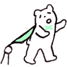 White Bear Heroes World sticker #10899924