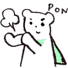 White Bear Heroes World sticker #10899927