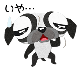 Pug dog GARAPAN sticker #10900193
