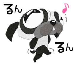 Pug dog GARAPAN sticker #10900210