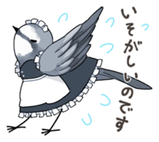 Birds of maid sticker #10900392