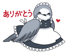 Birds of maid sticker #10900396