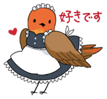 Birds of maid sticker #10900397