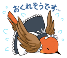Birds of maid sticker #10900400