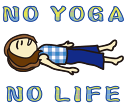 Yoga Sticker of Kaorin sticker #10900862