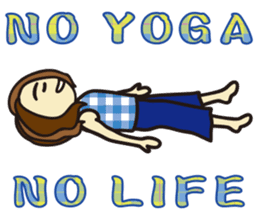 Yoga Sticker of Kaorin sticker #10900862