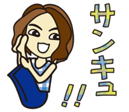 Yoga Sticker of Kaorin sticker #10900870