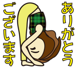 Yoga Sticker of Kaorin sticker #10900871