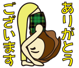 Yoga Sticker of Kaorin sticker #10900871