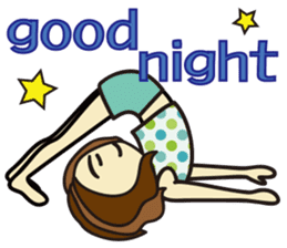 Yoga Sticker of Kaorin sticker #10900885