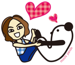 Yoga Sticker of Kaorin sticker #10900886