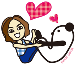 Yoga Sticker of Kaorin sticker #10900886