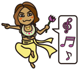 Yoga Sticker of Kaorin sticker #10900894