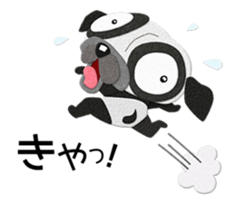 Pug dog GARAPAN 2 sticker #10900946