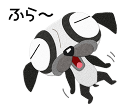 Pug dog GARAPAN 2 sticker #10900948