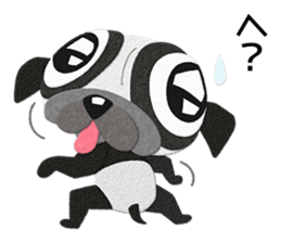 Pug dog GARAPAN 2 sticker #10900959