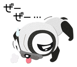 Pug dog GARAPAN 2 sticker #10900965