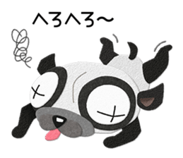 Pug dog GARAPAN 2 sticker #10900968
