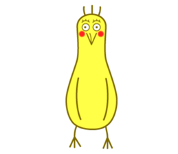 I am bird... sticker #10901016