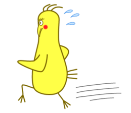 I am bird... sticker #10901022