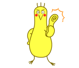 I am bird... sticker #10901026