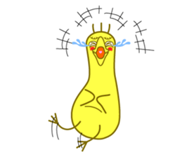 I am bird... sticker #10901035