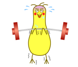 I am bird... sticker #10901041