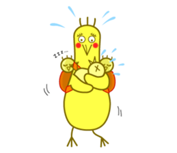 I am bird... sticker #10901044