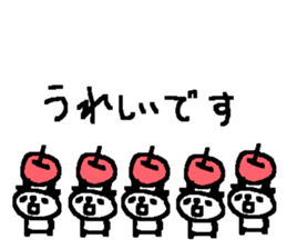 Many Many cute panda stickers4! sticker #10901324