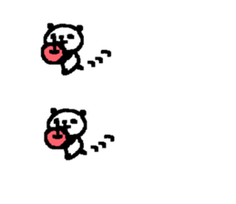 Many Many cute panda stickers4! sticker #10901331