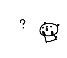 Many Many cute panda stickers4! sticker #10901335