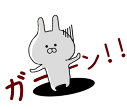 Happily use basic set of Chibi Rabbit sticker #10901634