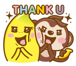 Banana Life10-THE END sticker #10901717