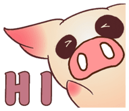 Pigs do not fight sticker #10901798