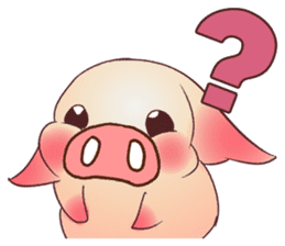 Pigs do not fight sticker #10901799